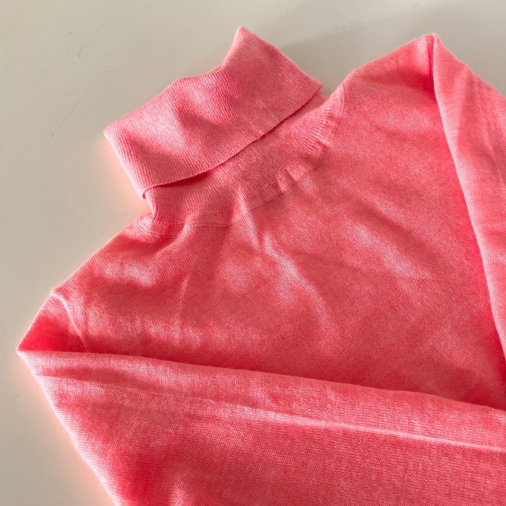 J Crew Tissue Cashmere Turtleneck Sweater